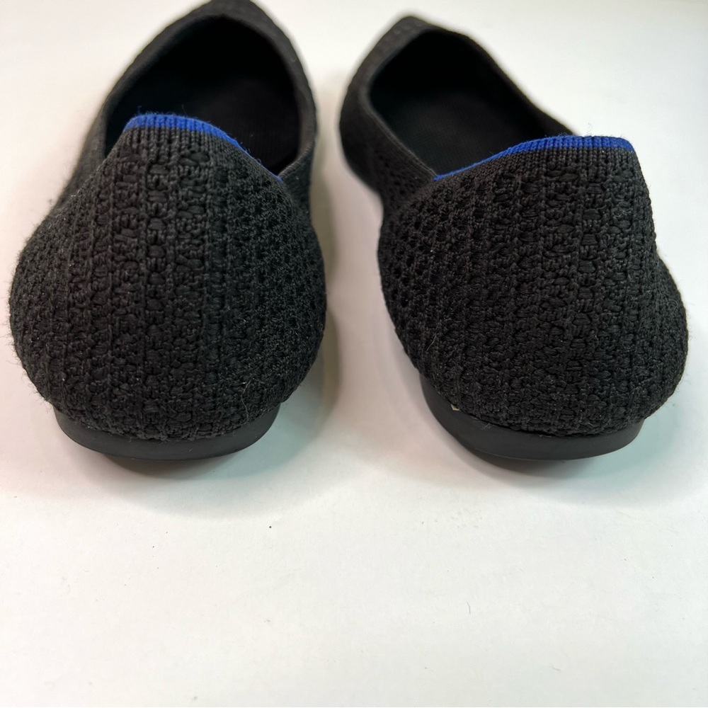 Rothy's The Point Retired Honeycomb Flats in Black Size 11 - Picture 5 of 13